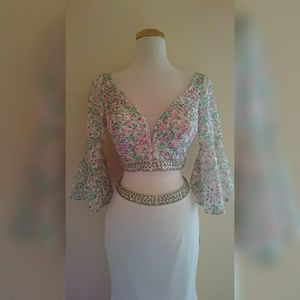 Two piece gown "Flora"